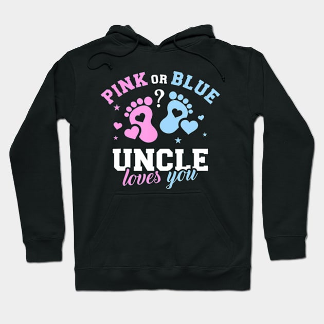 Gender reveal uncle Hoodie by Eduardo